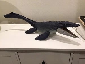 Jurassic World Fallen Kingdom Real Feel 26" Mosasaurus Dinosaur Figure by Mattel - Picture 1 of 11