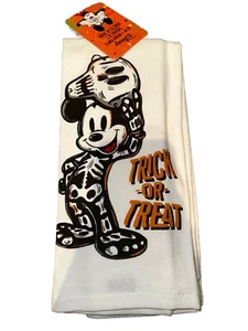 Disney-mickey Mouse 2 Set Towels. 16x26inches - Brand New . Halloween. Adorable - Picture 1 of 5