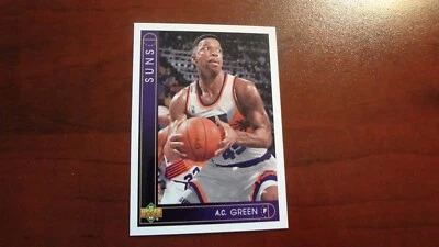 1993-94 UPPER DECK # 398 A.C. GREEN BASKETBALL CARD - Image 1 of 2