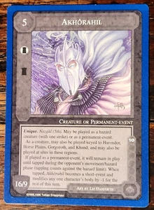 1x Akhorahil - Middle Earth MECCG CCG NM Rare ( Unlimited ) + Fast Shipping! - Picture 1 of 2