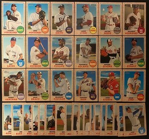 2017 Topps Heritage - Baseball Cards - #480-725 - Complete Your Set - You U Pick