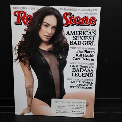 2009 Rolling Stone Megan Fox Merle Haggard Swatch Scarlett Johansson Watch Ad - Image 1 of 4