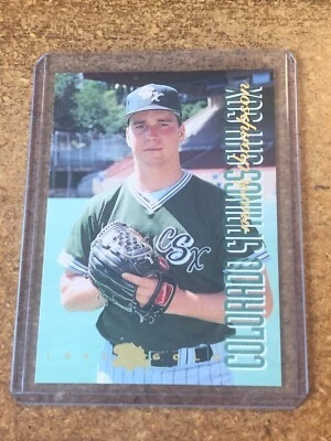 1994 Classic Best Gold Baseball  # 42 Mark Thompson RC - Image 1 of 2