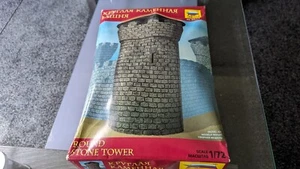 Zvezda Kunststoff Maßstab 1/72 Steinturm mittelalterliche Kriegsspiele #8511 - Bild 1 von 10