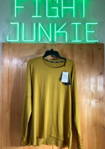 NEU! NIKE RUNNING XL Extra Large Herren Dri Fit Langarm T-Shirt Tee Shirt Gold - Bild 1 von 10