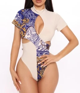 Truth Comes Out Damen Kurzarm Cut Out Body Mehrfarbig Neu Ohne Etikett - Bild 1 von 9