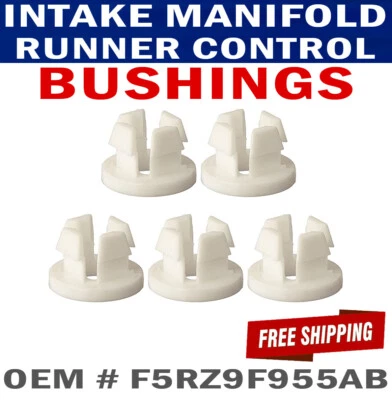5 Intake Manifold Runner Vacuum Retainer Bushing Clips for Ford Lincoln Mercury - Image 1 of 4