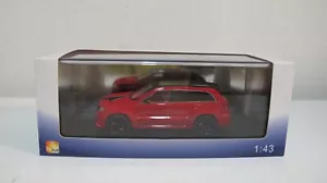 1:43 GLM CHRYSLER JEEP GRAND CHEROKEE SRT8 RED RESIN CARS - Picture 1 of 6