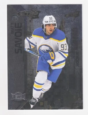 2023-24 Skybox Metal Universe #172 MATT SAVOIE RC Rookie Buffalo Sabres - Image 1 of 2