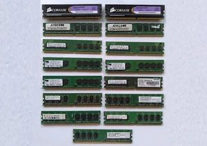 Various 1GB DDR Desktop Memory PC2-6400U 800MHz 200 Pin DIMM DDR- Choose One - Picture 1 of 3