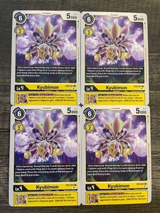 Kyubimon EX2-021 C X4 Playset Digimon TCG Digital Hazard - Photo 1 sur 1