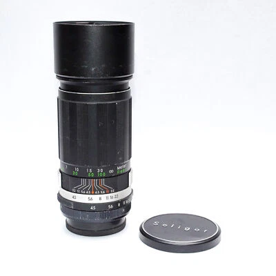 Soligor 200mm f/4.5 Portrait Lens with Pentax M42 Mount - Image 1 of 3