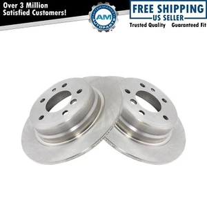 Rear Brake Rotor Pair Set Kit LH Side LH & RH Side RH for 5 Series - Picture 1 of 3