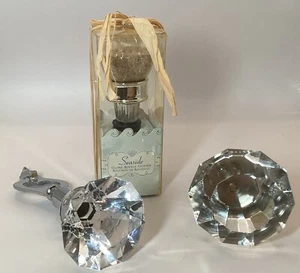 Bottle Stopper And Opener Lot Diamond And Seaside Globe - Picture 1 of 3