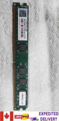 Transcend 2GB JETRAM DDR2 800 jm800qlu-2g ROHS 7t - Image 1 of 4