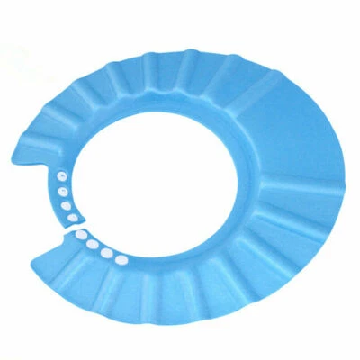 Nuevo Suave Bebé Niños Niños Champú Baño Baño Ducha Gorro Lavado Protector de Cabello Foto 1 de 4