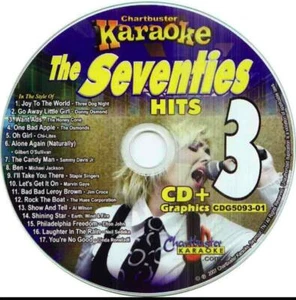 CHARTBUSTER SEVENTIES HITS KARAOKE CDG DISC MUSIC CD 5093-01 1970s oldies rock - Bild 1 von 1
