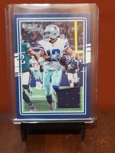 2020 Donruss #28 Amari Cooper Donruss Threads Blue Dallas Cowboys - Picture 1 of 2