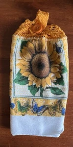 crochet top hand towel - Picture 1 of 1