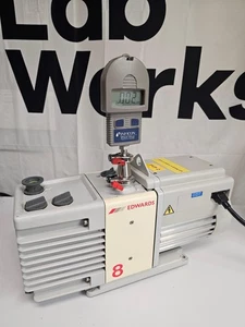 Edwards RV8 6.9 CFM Dual-Stage Vacuum Pump with Bellow 220V - Picture 1 of 3