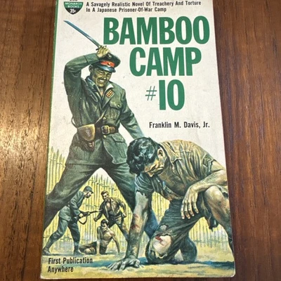 1961 BAMBOO CAMP #10 Franklin Davis 1st Print  BOB STANLEY Cover WW II Monarch  Foto 1 de 4