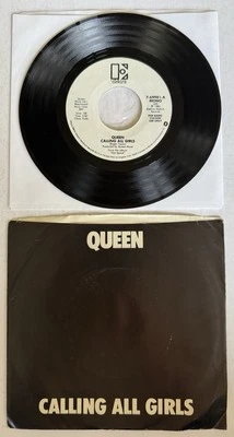 Queen Calling All Girls Mono/Stereo USA PROMO 45rpm W/rare PS! (1982) - Image 1 of 4
