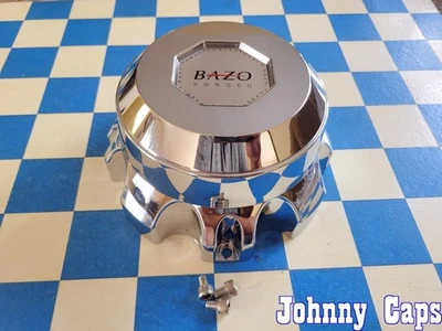 Ruedas BAZO # B-356. Tapa central rueda cromada nueva (con pernos) [47] (cantidad. 1) Foto 1 de 4