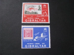 Set francobolli Gibilterra Scott # 238-239 mai usati... spedizione internazionale gratuita! - Foto 1 di 4