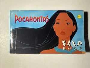Pocahontas #14 Double Sided Flip Book 1995 Miniature Movie Vintage Walt Disney - Picture 1 of 12