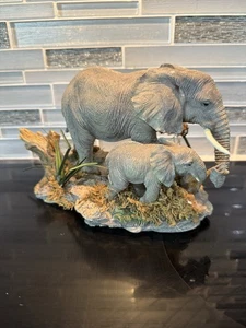 CLÁSICO TESOROS ELEFANTE ESCULTURA COLECCIÓN SERIE DE COLECCIÓN - Imagen 1 de 6