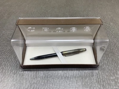 Bolígrafo Cross Century II plata de ley y laca negra nuevo en caja 462WG-5 Foto 1 de 4