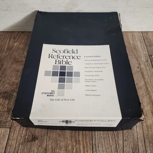 Rare Looseleaf Oxford Scofield Reference Bible KJV Wide Margin - NOS - Picture 1 of 21