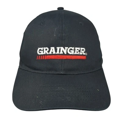Sombrero Grainger Strapback Negro Talla Única Ajustable Bordado Halo Foto 1 de 4