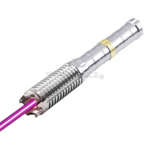 PX9 405nm enfoque ajustable alta potencia puntero láser púrpura haz antorcha láser - Imagen 1 de 12