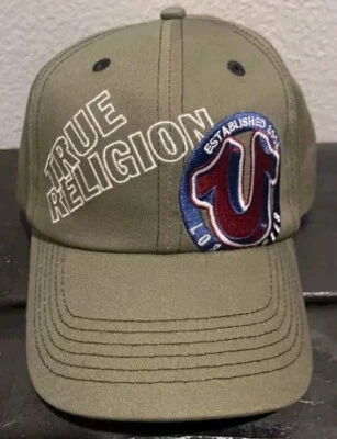 Sombrero de papá True Religion TR3013 Kalamata HS bordado talla única para hombre Foto 1 de 4