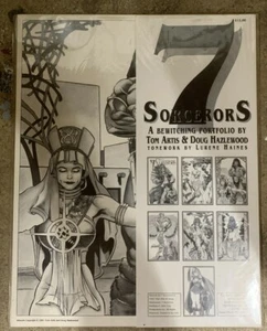 Seven Sorcerors: a Bewitching Portfolio by Tom Artis & Doug Hazlewood 1991 - Picture 1 of 8