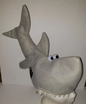 Sombrero de tiburón de tela gris. Talla niño Foto 1 de 4