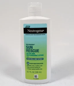 Neutrogena Sun Rescue After Sun Replenishing Lotion w/ Aloe & Mint 6.7 fl oz - Picture 1 of 2