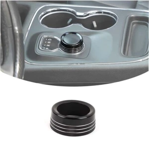 Interruptor de cambio de marchas perilla de control moldura para Dodge Ram Durango 13-17 negro accesorios - Imagen 1 de 12