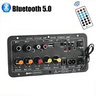 220V 12V Digital Bluetooth Amplifier Board Subwoofer Mic Karaoke Rechargable