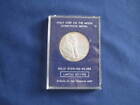 1969 Franklin Neuwertig Erster Schritt auf dem Mond Augenzeuge Silber Kunstmedaille P2813