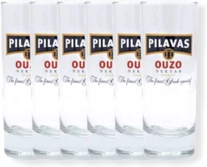 Ouzo Gläser Pilavas | 18cl Füllmenge | 6er Set - Bild 1 von 1