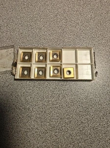 SECO SONX 120508TR-M12 New Carbide Inserts 94820 Grade F40M 7pcs - Picture 1 of 2