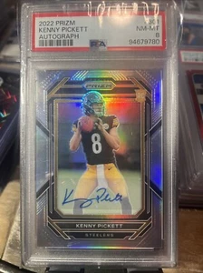 2022 Panini Prizm - Rookies Silver Prizm Autographs #301 Kenny Pickett (AU, RC) - Picture 1 of 2