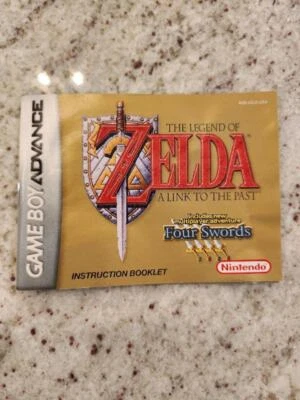 Legend of Zelda: A Link to the Past (Nintendo GBA) MANUAL ONLY, NO GAME - Image 1 of 2