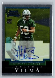 2004 Bowman Chrome #242 Jonathan Vilma Auto - Picture 1 of 2