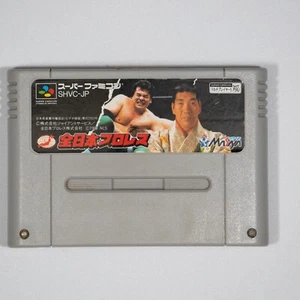 Cartucho probado Zen Nippon Pro Wrestling (Super Famicom, 1993) importación de Japón - Imagen 1 de 2