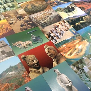 CHINA - VINTAGE POSTCARD LOT (100pc) + Maps Pamphlets / Ads Ephemera - Picture 1 of 17