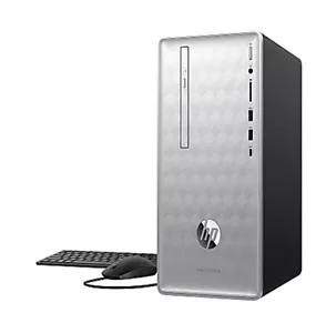 HP PAVILION 590-P0045XT DESKTOP 8TH GEN I7-8700 3.2GHZ/8GBRAM/1TB SATA HD /WLAND - Picture 1 of 4