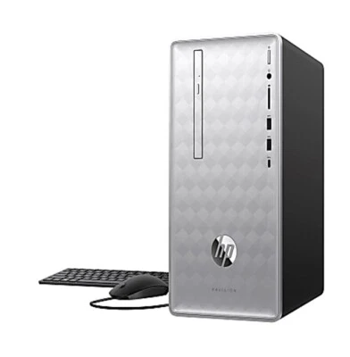HP PAVILION 590-P0045XT DESKTOP 8TH GEN I7-8700 3.2GHZ/8GBRAM/1TB SATA HD /WLAND - Image 1 of 4